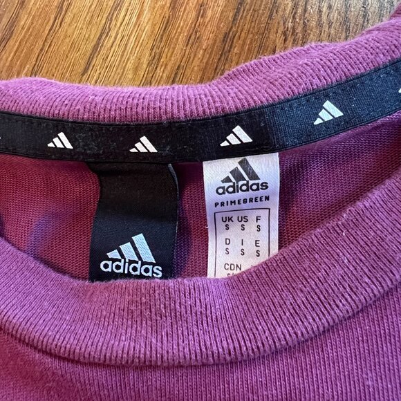 Men's Maroon adidas Primegreen t-shirt - Picture 2 of 6